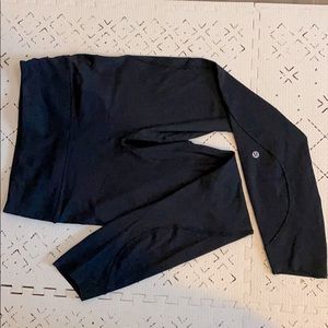 Lululemon black leggings 33” length